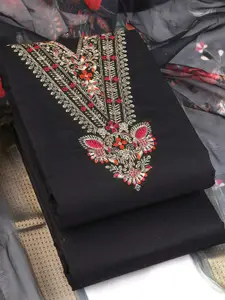 Sun Fashion And Lifestyle Ethnic Motifs Embroidered Unstitched Dress Material