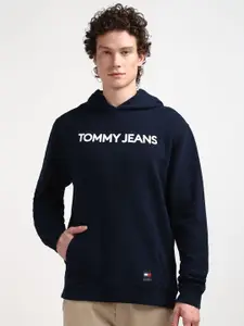 Tommy Hilfiger Men Printed Hooded Sweatshirt