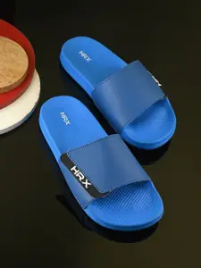 HRX by Hrithik Roshan Men Synthetic Velcro Sliders