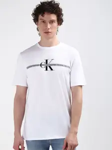 Calvin Klein Jeans Men Typography Round Neck T-shirt