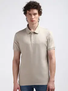 Calvin Klein Jeans Men Polo Collar Solid T-shirt