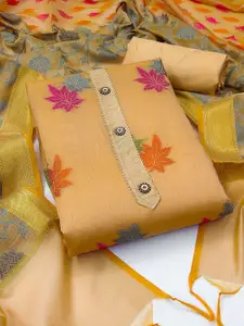 KIMISHA Ethnic Motifs Woven Design Unstitched Dress Material