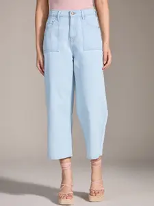 20Dresses Women High-Rise Heavy Fade Jeans