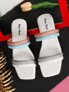 Retro Walk Women Open Toe Flats