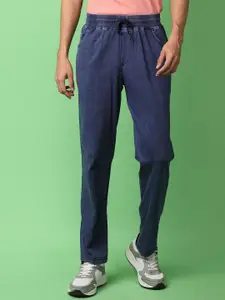 V-Mart Men Cotton Mid Rise Track Pants