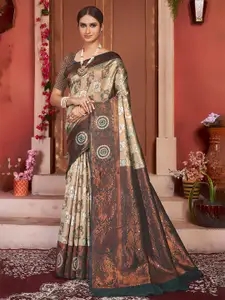 Areca Designer Ethnic Motifs Zari Banarasi Saree