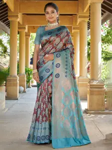Areca Designer Woven Design Zari Banarasi Saree