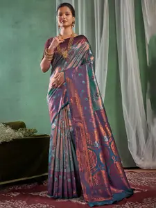 Areca Designer Woven Design Zari Banarasi Saree