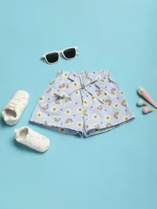 V-Mart  Girls Printed Shorts