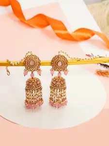 Designbox Women Contemporary Jhumkas Earrings
