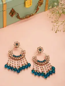 Designbox Women Artificial Stones Classic Drop Earrings