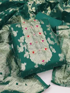 KIMISHA Woven Design Unstitched Dress Material