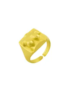 ARVINO  Gold-Plated Handcrafted Finger Ring
