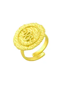ARVINO Gold-Plated Adjustable Finger Ring