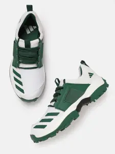 ADIDAS Men Woven Design Cricup 23 Cricket Shoes