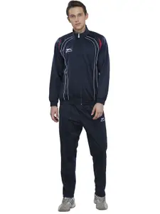 Shiv Naresh Men Mock Collar Long Sleeves Mid-Rise Tracksuits