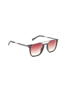 IRUS by IDEE Men Square Sunglasses with UV Protected Lens IRS1306C3SG