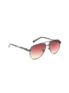IRUS by IDEE Men Aviator Sunglasses with UV Protected Lens IRS1301C4SG