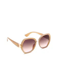 IRUS by IDEE Women Butterfly Sunglasses with UV Protected Lens IRS1371C4SG