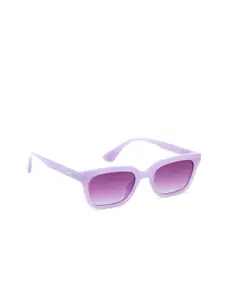 IRUS by IDEE Women Rectangle Sunglasses with UV Protected Lens IRS1370C4SG