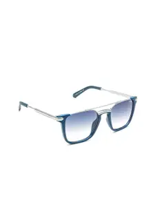 IRUS by IDEE Men Square Sunglasses with UV Protected Lens IRS1306C4SG-Gunmetal