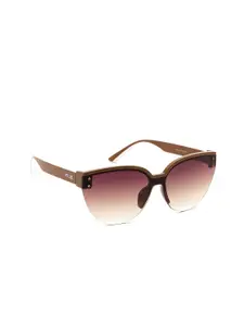 IRUS by IDEE Women Cateye Sunglasses with UV Protected Lens IRS1372C3SG