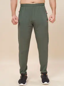 Technosport Men Plus Size Slim Fit Rapid Dry Track Pants