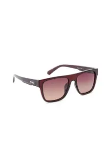 IRUS by IDEE Men Wayfarer Sunglasses with Polarised and UV Protected Lens IRS1361C2PSG