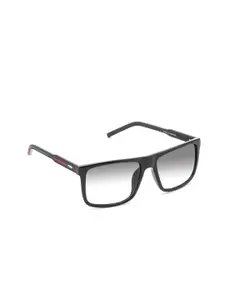 IRUS by IDEE Men Rectangle Sunglasses with UV Protected Lens IRS1310C1SG