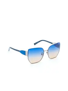 IRUS by IDEE Women Butterfly Sunglasses with UV Protected Lens IRS1298C5SG