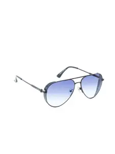 IRUS by IDEE Men Aviator Sunglasses with UV Protected Lens IRS1339C6SG