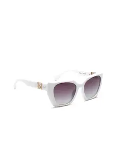 IRUS by IDEE Women Square Sunglasses with UV Protected Lens IRS1293C4SG