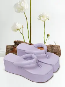 DressBerry Open Toe Flatform Sandals