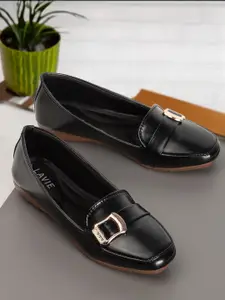 Lavie Women Solid Ballerinas Square Toe Flats