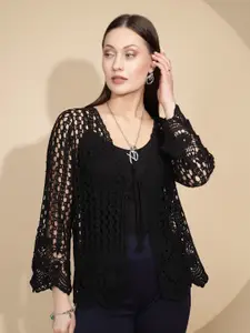 Global Republic Women Tie-Up Shrug