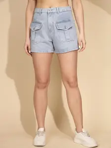 Global Republic Women Washed Running Shorts