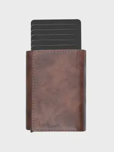 The Wallet Store Men Leather Three Fold Wallet