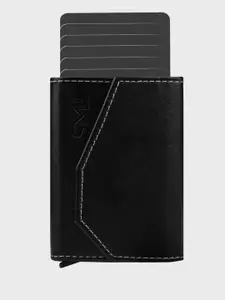 The Wallet Store Men Leather Three Fold Wallet