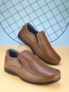 Fashion Victim Men Leather Formal Slip-Ons