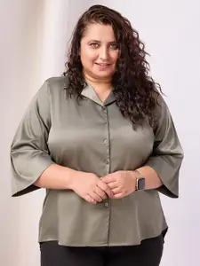 BAESD Women Standard Faded Opaque Casual Shirt