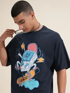 HIGHLANDER Men Graphic Printed Round Neck T-shirt