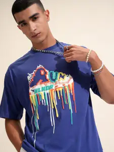 HIGHLANDER Men Graphic Printed Round Neck T-shirt