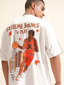 HIGHLANDER Men Graphic Printed Round Neck T-shirt