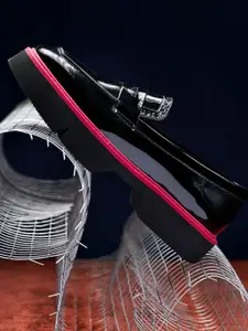 HEEL YOUR SOLE Nash Women Patent Leather Loafers