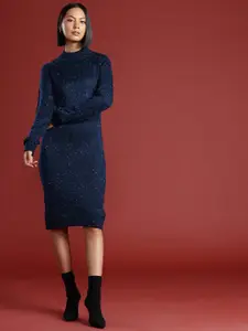 all about you Acrylic Jumper Midi Dress