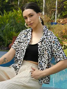 PINACOLADA Women Animal Opaque Printed Casual Shirt
