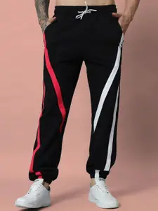 WEARDUDS Men Printed Relaxed-Fit Joggers