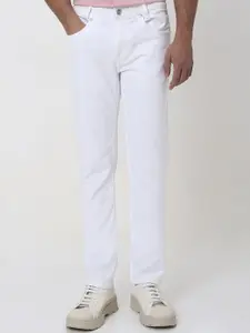 Mufti Men Slim Fit Low Distress Stretchable Jeans