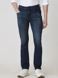 Mufti Men Skinny Fit Light Fade Stretchable Jeans