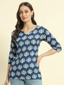Mialo fashion Floral Printed Kurti